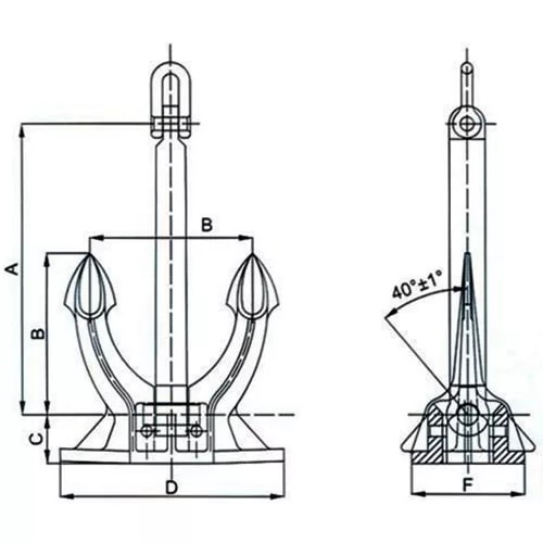 Якорь Spek марка Сталь 20, ГОСТ 30563-98 в г. Санкт-Петербург